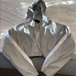 Reflective crop windbreaker